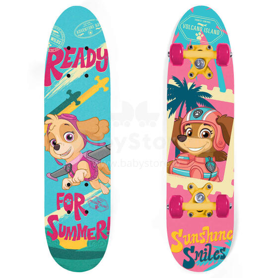 WOODEN SKATEBOARD PAW PATROL GIRLS