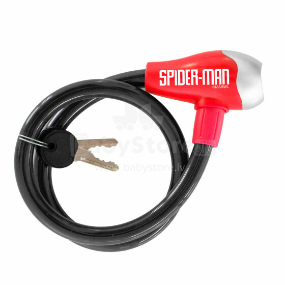 BICYCLE CABLE LOCK SPIDERMAN