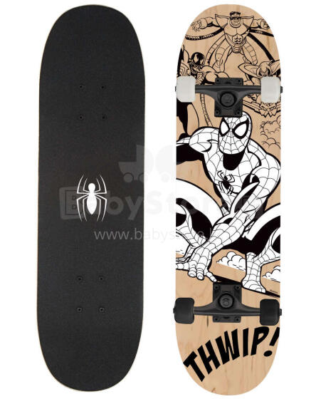 BIG WOODEN SKATEBOARD D100 SPIDERMAN BEYOND