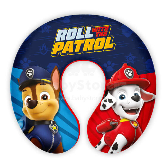 Disney Paw Patrol Pillow Art.34026  Ceļojuma kakla spilvens (galvas atbalsts)