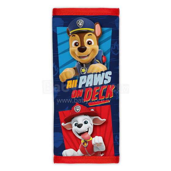 Disney Paw Patrol Belt Cover Art.34028 Накладка на ремень безопасности, 1 шт.