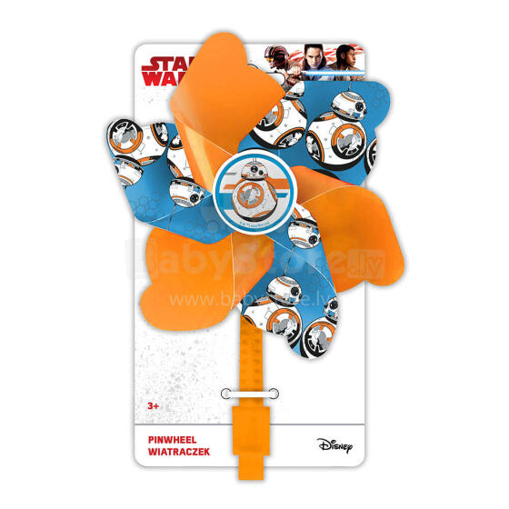 PINWHEEL STAR WARS BB8