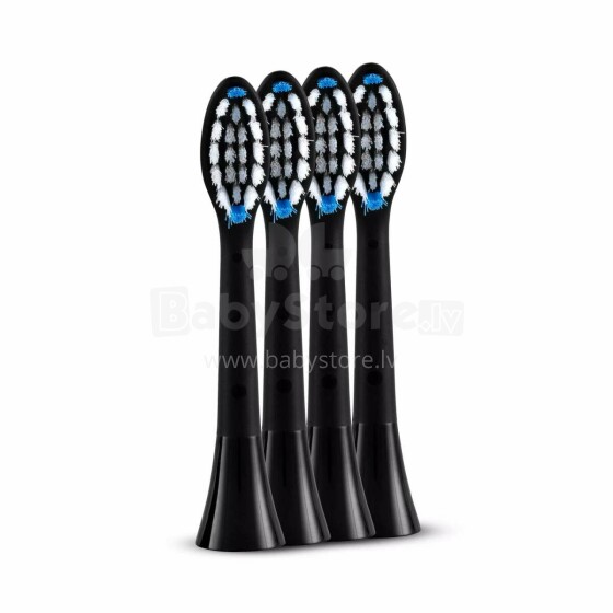 Silkn SYR4PEUZR001 SonicYou Refill Brush Heads Family Pack (4 pcs) Black Medium