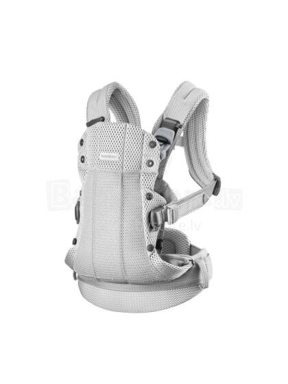 BabyBjorn Harmony Art.088004 Silver 3D Mesh Кенгуру повышенной комфортности от 3,2 до 15 кг