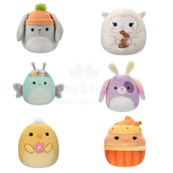 SQUISHMALLOWS Mīkstā rotaļlieta, Lieldienu sērija, 12 cm