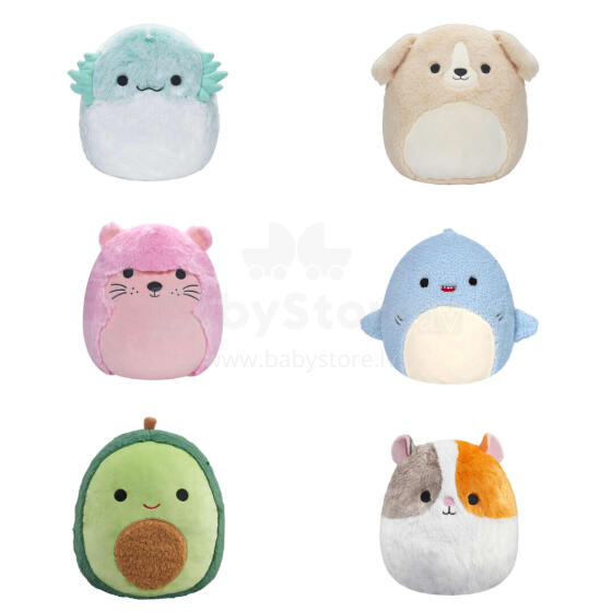 SQUISHMALLOWS W18 Fuzz-A-Mallows Мягкая игрушка, 30 см