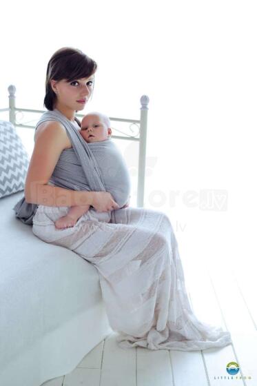 Little Frog Wrap Sling Art.160971 Grey Cube