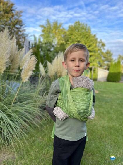 Little Frog Doll Wrap Sling Art.160995 Olivine slings/lakats lellei (1.1m)
