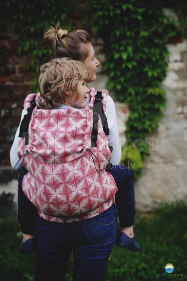 Little Frog XL Toddler Carrier  Art.161047 Red Grimmer Кенгуру - Рюкзачок повышенной комфортности с 2 до 6 лет