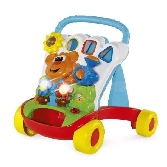 Caretero Baby Gardener Art.Chicz-18  Mazuļu mūzikālais interaktīvais staigulītis