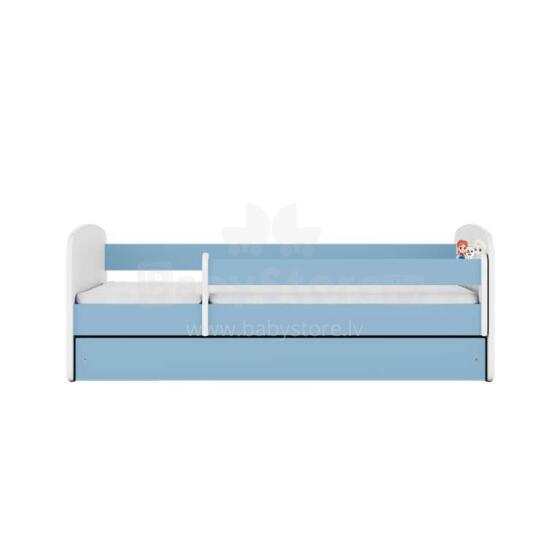 Babydreams blue Frozen bed with drawer latex mattress 180/80