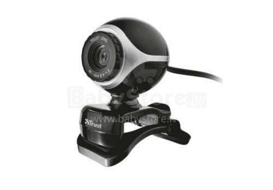ВЕБ-КАМЕРА USB2 EXIS / BLACK / SILVER 17003 TRUST