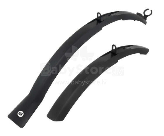 Комплект брызговиков Force 26 "-28" черный