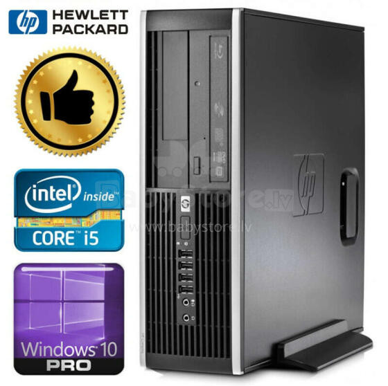 Персональный компьютер HP 8100 Elite SFF i5-750 8 ГБ 480SSD GT1030 2 ГБ DVD WIN10PRO / W7P
