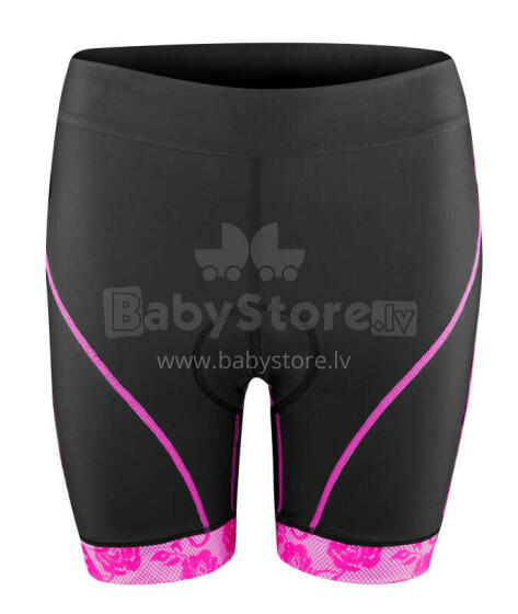 Velo šorti Force Rose Black/Pink XXL