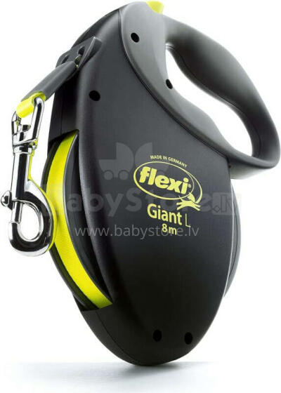 Inerces pavada suņiem Flexi FLEXI GIANT NEON lente L 8m