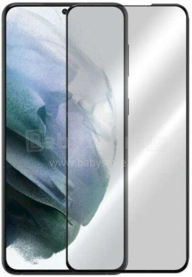 Fusion Full Glue 5D Tempered Glass aizsargstikls pilnam ekrānam Samsung G991 Galaxy S21 5G melns