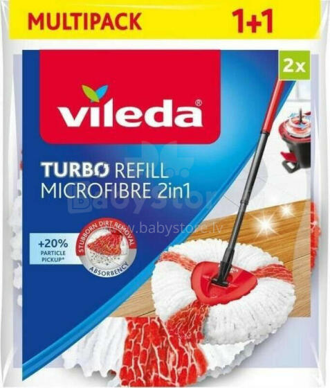 Vileda Vileda TURBO ieliktnis rotējošai mopai 2 gab.