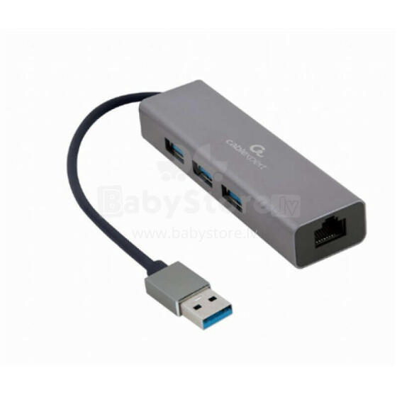 АДАПТЕР В / В USB3 К LAN RJ45 / 3xUSB3 A-AMU3-LAN-01 GEMBIRD