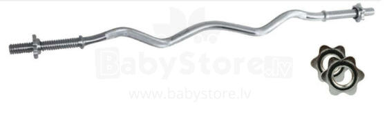 Izliekts rokturis TOORX BCV-120 120cm 25mm