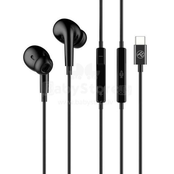 Наушники-вкладыши Tellur Attune Type-C, черные