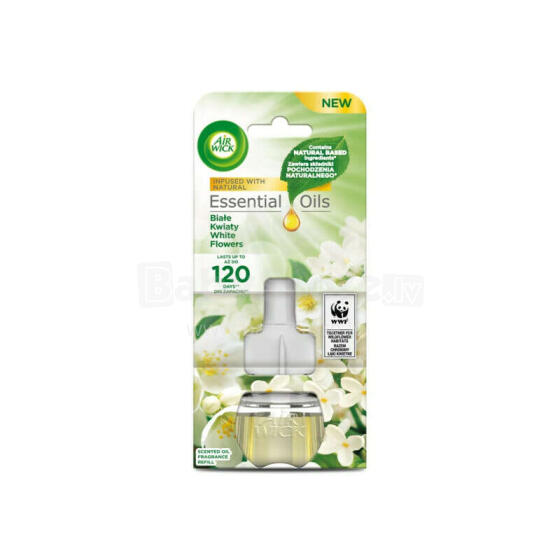 Air Wick Electric White Flowers 19 мл Сменный блок
