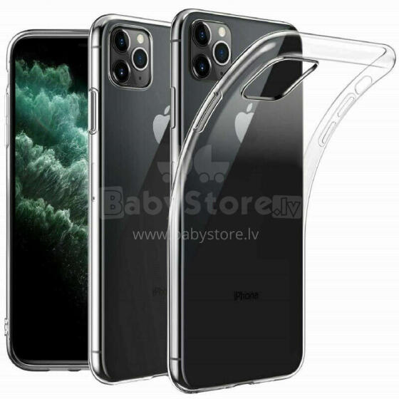 Mocco Ultra Back Case 1 mm Aizmugurējais Silikona Apvalks Priekš Apple iPhone 14 Pro Max Caurspīdīgs
