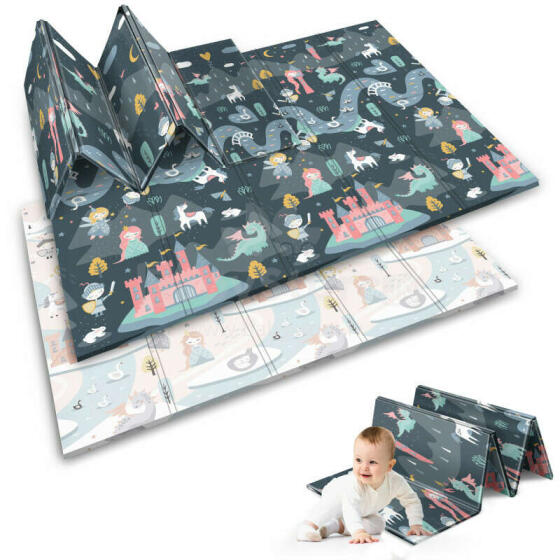 Saliekams putuplasta paklājiņš 200 x 150 x 1 cm Nukido NK-341