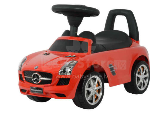 Rider stūmējs Mercedes sarkans SLS