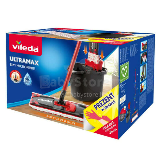 Vileda Vileda Ultramax BOX + перчатки