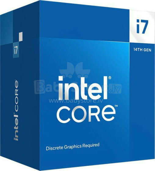 Процессор Intel® Core™ i7-14700F для настольных ПК 20 ядер (8 P-ядер + 12 E-ядер) до 5,4 ГГц
