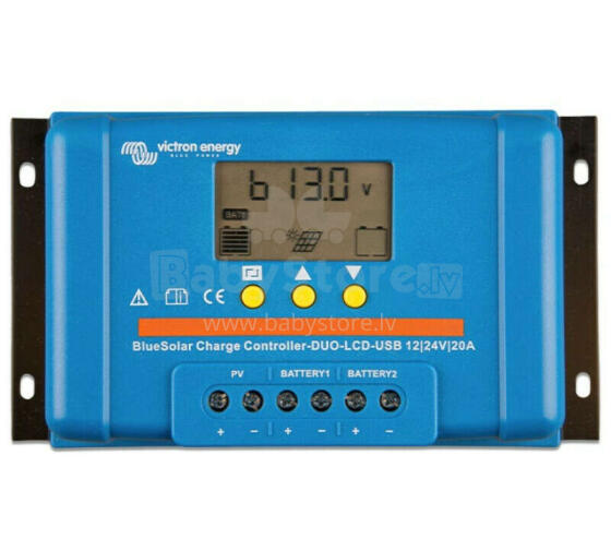 VICTRON ENERGY PWM DUO ЖК-дисплей и USB 12/24 В-20 А