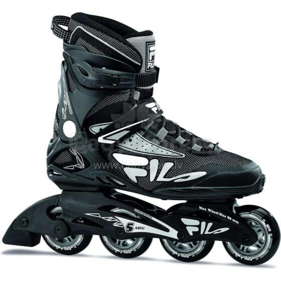 Мужские ролики Fila Legacy Comp 80 (010619120) черный/серый (45)