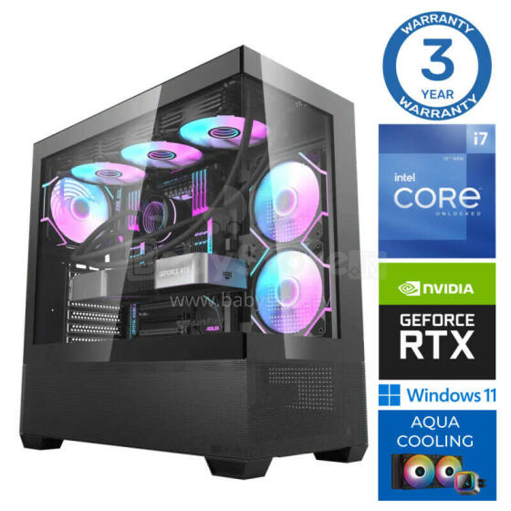 INTOP AQUA i7-14700F 64GB DDR5 1TB SSD M.2 NVME RTX4070 SUPER 12GB WIN11