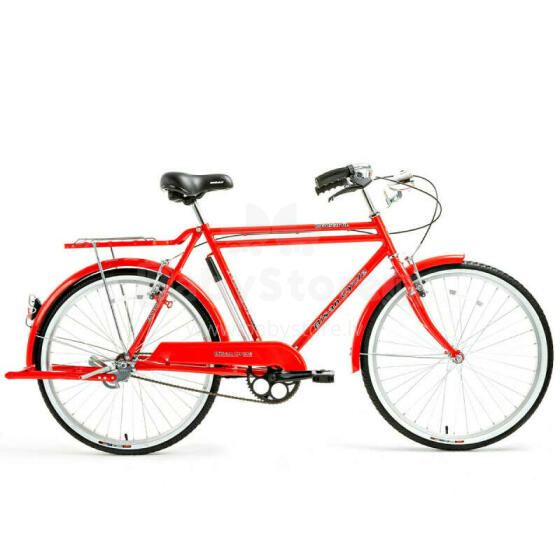 Pilsētas velosipēds Bisan 26 Roadstar GL (PR10010399) Sarkans (Rata izmērs: 26 Rāmja izmērs: XXL)