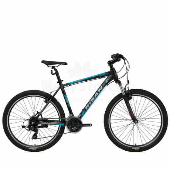 Vīriešu kalnu velosipēds Bisan 26 MTX7050 VB (PR10010449) Melns/zils (Rata izmērs: 29 Rāmja izmērs: M)