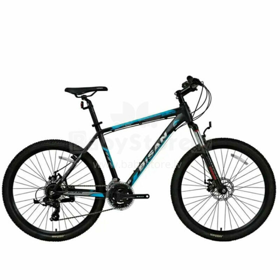Vīriešu kalnu velosipēds Bisan 29 MTX7050 HD (PR10010451) Melns/zils (Rata izmērs: 29 Rāmja izmērs: L)