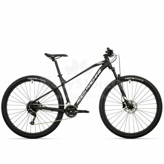 Мужской горный велосипед Rock Machine Manhattan 90-29 (III) черный/серый (Размер колеса: 29 Размер рамы: L)