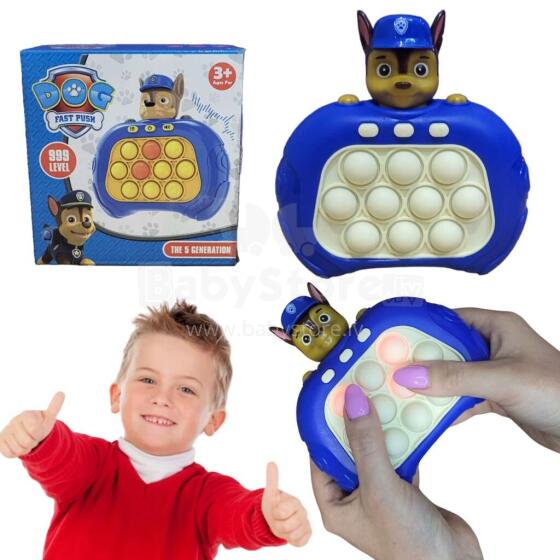 Paw Patrol Fidget Pop It Art.B-0902 Игрушка-антистресс со световыми эффектами
