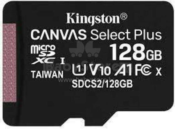 MEMORY MICRO SDXC 128GB UHS-I/SDCS2/128GBSP KINGSTON