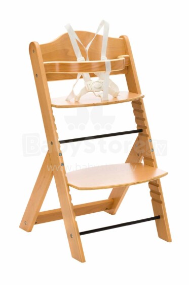 Fillikid Art.1221-00 Max medinė maitinimo kėdė (spalva - pušis)