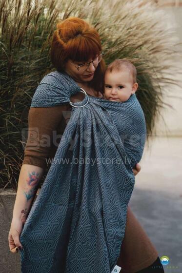Little Frog Ring Sling Cotton Art.164065 Cloudy Cube