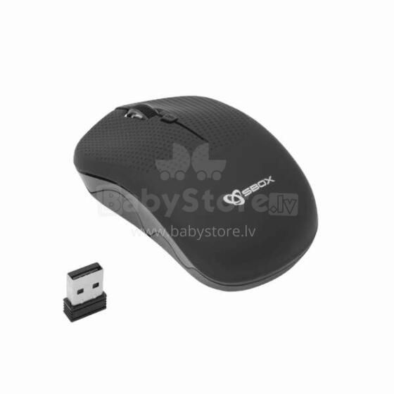 Sbox WM-106 Wireless Optical Mouse Black