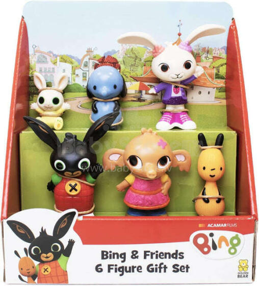 BING Figurines 6-pack