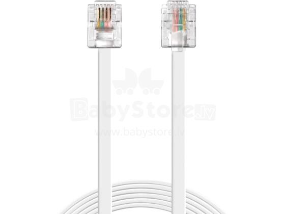 Sandberg 500-60 Telephone RJ11-RJ11 1.8 m, 6P4C