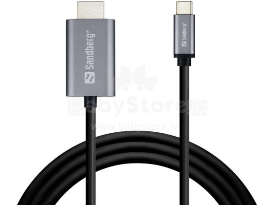 Sandberg 136-21 USB-C to HDMI Cable 2M