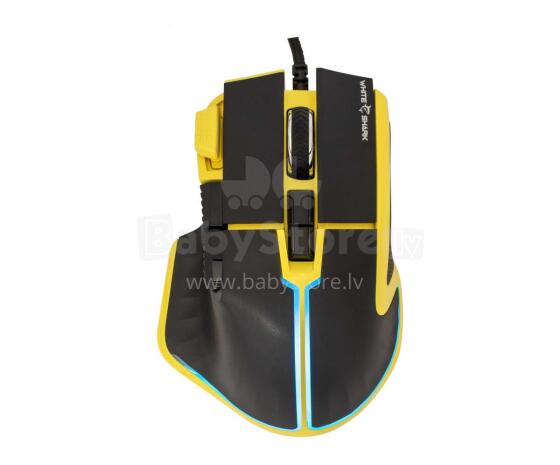 White Shark GM-9006 MARROK Yellow RGB / 12.000 dpi