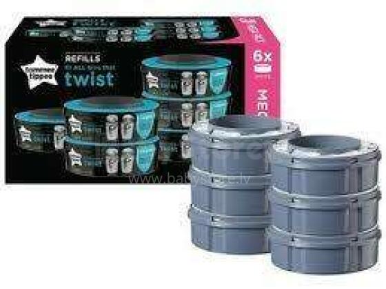 510082 SANGENIC TWIST REFILL 6-PACK
