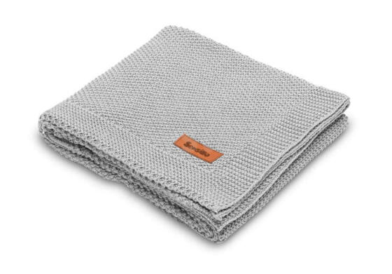 Knitted Blanket – grey