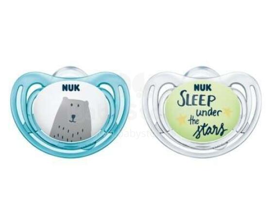 175246 SILICONE SOOTHING TAT HELLO ADVENTURE 0-6M 2PCS